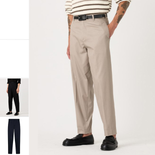 时尚 直筒西裤 3D1PE1 阿玛尼EA 1NQTZ 休闲裤 男士 长裤 Armani 西装