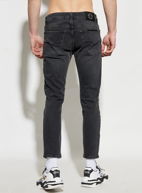 Versace/范思哲VJ 男士奢潮修身时尚九分裤牛仔裤 78GAB5K0 CDWRA