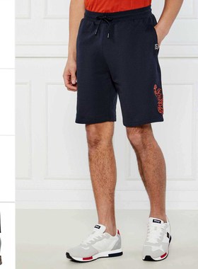 Armani/阿玛尼EA7 男士时尚纯棉纯色短裤休闲裤 7M000106 AF12451