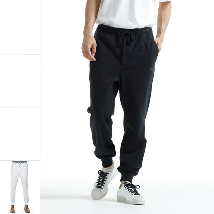 Y3 Y-3 海外直邮 正品 男士潮牌时尚束脚简约长裤休闲裤 JM7869