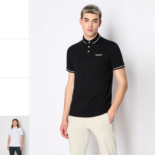 Armani/阿玛尼AX男士短袖POLO衫