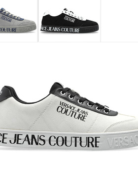 Versace/范思哲VJ 男士奢潮翻毛真皮低帮休闲鞋 78YA3SK6 ZPB02