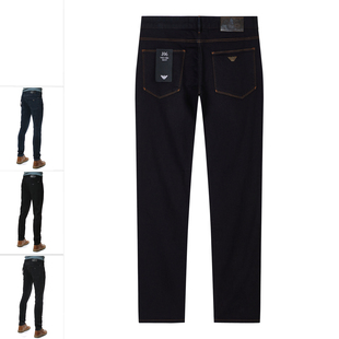 休闲鹰标修身 男士 长裤 牛仔裤 1G0IZ Armani 8N1J06 阿玛尼EA