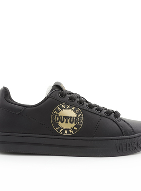 Versace/范思哲VJ 男士奢潮金标时尚低帮休闲鞋 79YA3SK1 ZPB03