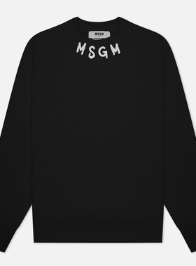 MSGM海外直邮 正品 男士时尚潮牌字母圆领卫衣 3640MM119 247000