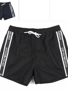 Armani/阿玛尼EA男士鹰标沙滩裤短裤运动休闲裤EM000583 AF12333