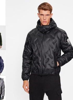 Armani/阿玛尼EA7 男士加厚保暖棉衣连帽夹克外套 6RPB64 PN8MZ