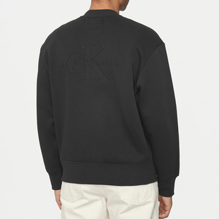 Klein 外套卫衣 Jeans 刺绣保暖毛里开衫 J30J325915 CK男士 Calvin