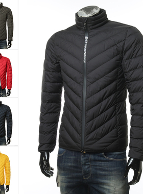 Armani/阿玛尼EA7 正品 男士轻便保暖羽绒服外套 8NPB06 PNE1Z