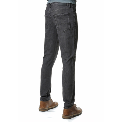 阿玛尼男士做旧水洗修身牛仔裤