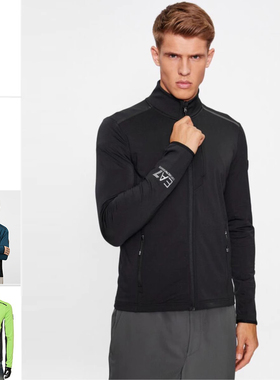 Armani/阿玛尼EA7 男士修身弹力休闲运动衫卫衣外套6RPMC5 PJTNZ