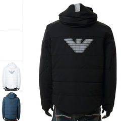 Armani/阿玛尼EA7 男士鹰标滑雪加厚保暖棉夹克外套 6RPG10 PNCJZ