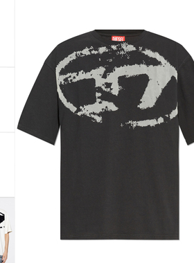 Diesel迪赛 海外直邮 男士潮牌宽松时尚休闲短袖T恤 A13049 0DQAU