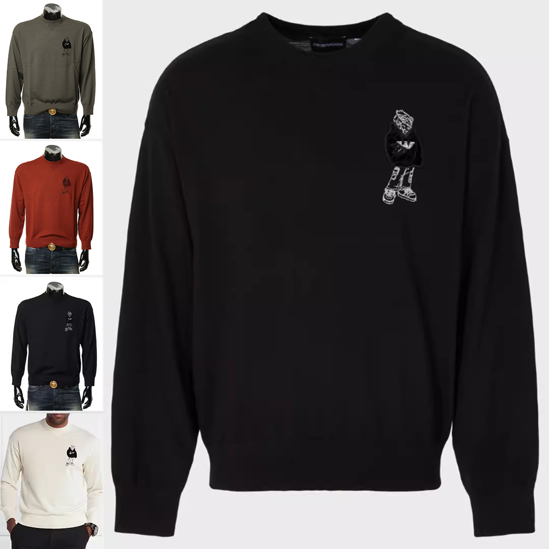 Armani/阿玛尼男士羊毛毛衣