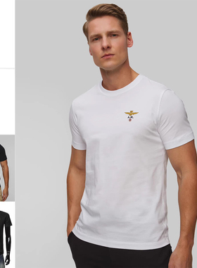 Aeronautica Militare AM空军 男士刺绣鹰标短袖T恤251TS1580J372