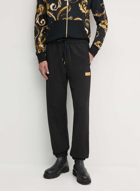 Versace/范思哲VJ 男士潮牌奢华金标时尚休闲裤 77GAAT08 CF00T