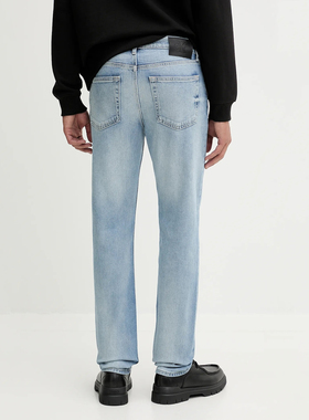 Calvin Klein CK 卡尔文克雷恩 男做旧水洗长裤牛仔裤 LV04RD900G