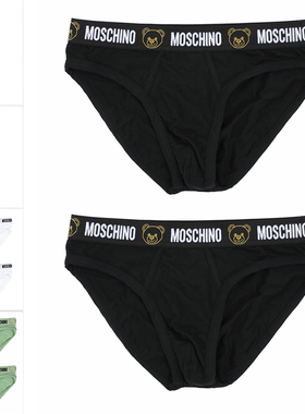 moschino/莫斯奇诺男士时尚经典小熊潮牌三角内裤 A1301 4406