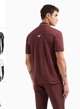 Armani/阿玛尼EA7 男士鹰标时尚休闲短袖POLO衫 7M000189 AF13761