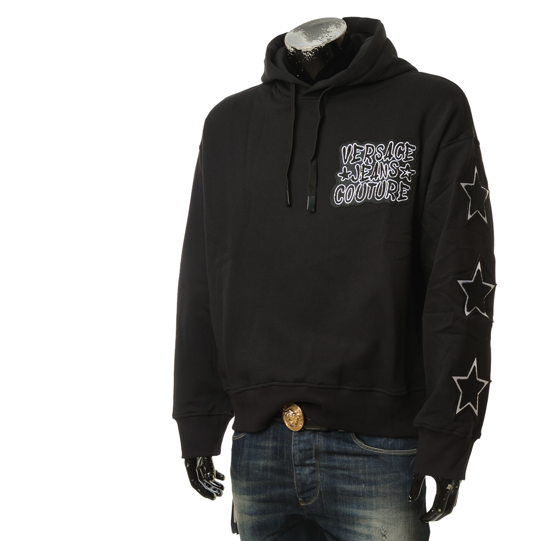 范思哲男士毛里保暖连帽卫衣