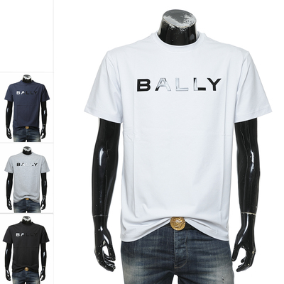 巴利轻奢大牌男士短袖圆领T恤