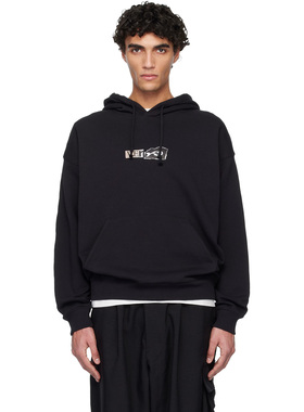 Y3 Y-3 海外直邮 男士潮牌连帽时尚休闲纯棉简约套头卫衣 KR2208