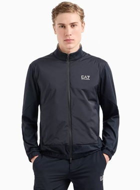 Armani/阿玛尼EA7 男士潮牌简约时尚休闲立领夹克 6DPM85 PJFUZ
