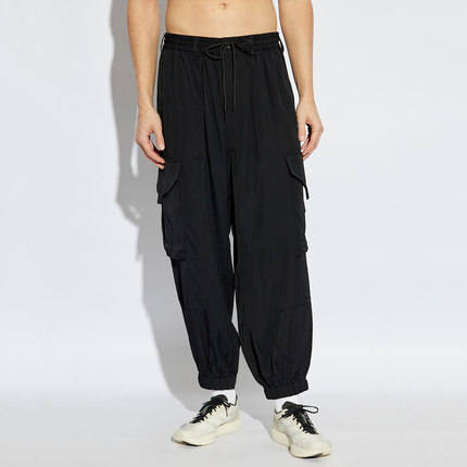 Y3 Y-3 男士潮牌宽松时尚简约多口袋工装长裤束脚休闲裤 JN4872