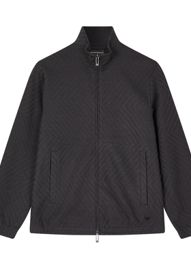 Armani/阿玛尼EA 男士暗纹时尚休闲夹克外套 EM005380 AF13700