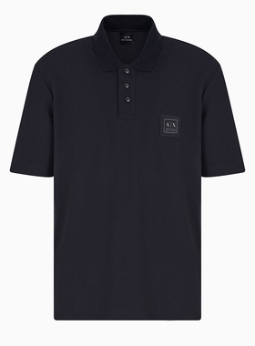 Armani/阿玛尼AX 男士时尚休闲修身短袖POLO衫 XM000356 AF12758