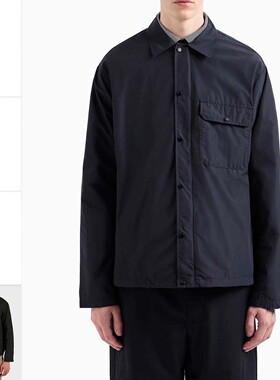 Armani/阿玛尼AX 男士简约时尚休闲夹克外套 XM000209 AF12012