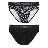 阿玛尼EA 三角内裤 男士 Armani 时尚 休闲鹰标2件装 111733 4R504
