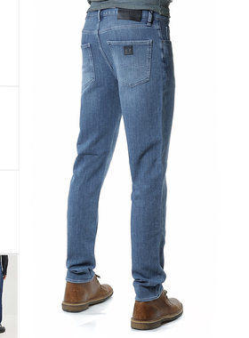 Armani/阿玛尼AX 男士修身时尚休闲长裤牛仔裤 6DZJ13 Z1TTZ