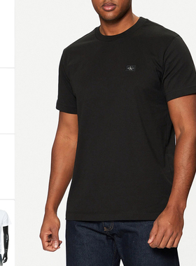 Calvin Klein Jeans CK 男士时尚休闲圆领短袖T恤 J30J327100