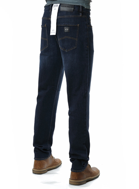 Armani/阿玛尼AX 男士时尚修身休闲长裤牛仔裤 8NZJ13 Z2SHZ