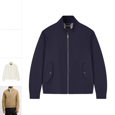 HugoBoss黑标男士立领夹克外套