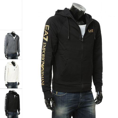 Armani/阿玛尼男士连帽卫衣外套