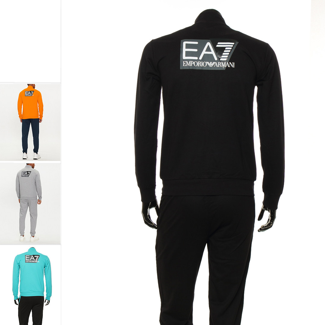 Armani/阿玛尼EA7 男士潮牌纯棉时尚休闲运动服套装 3DPV75 PJ05Z