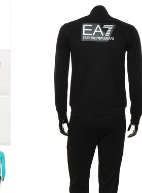 Armani/阿玛尼EA7 男士潮牌纯棉时尚休闲运动服套装 3DPV75 PJ05Z