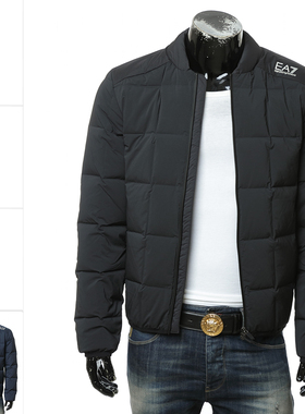 Armani/阿玛尼EA7 男士加厚白鸭绒保暖外套羽绒服 6DPB62 PNGKZ