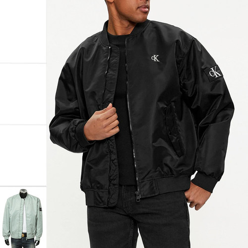 CalvinKlein男士棒球领外套