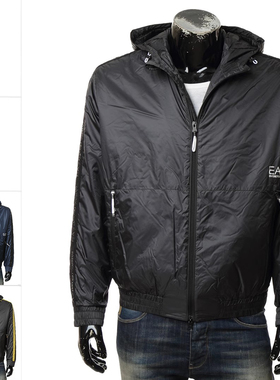 Armani/阿玛尼EA7 男士时尚连帽休闲夹克外套 3DPB16 PN5ZZ