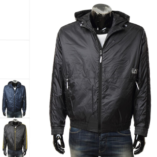 阿玛尼EA7 3DPB16 男士 连帽休闲夹克外套 PN5ZZ 时尚 Armani