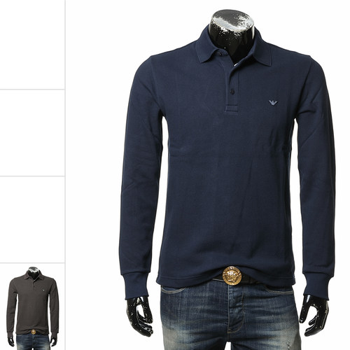 Armani/阿玛尼长袖POLO衫