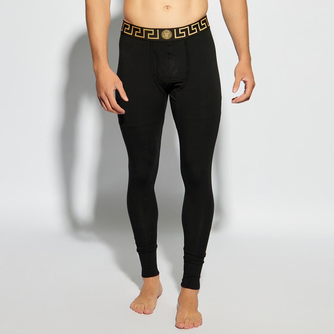 范思哲男士修身打底秋裤