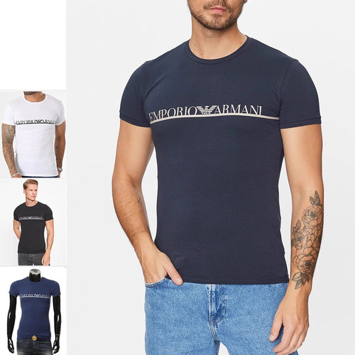 Armani/阿玛尼男士修身短袖T恤