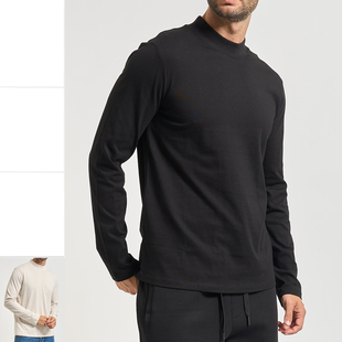 阿玛尼AX XM001427 男士 T恤 AF10362 小高领保暖休闲长袖 Armani