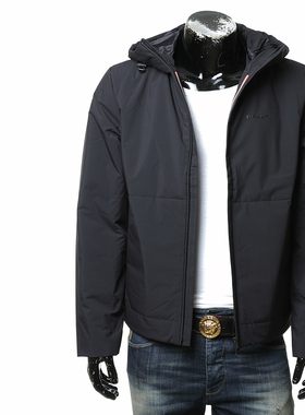 Bally/巴利正品 男士轻奢大牌连帽保暖棉夹克外套 MOU0DB NY373