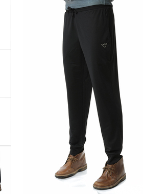 Armani/阿玛尼EA 男士刺绣鹰标时尚长裤休闲裤 EM000500 AF10791