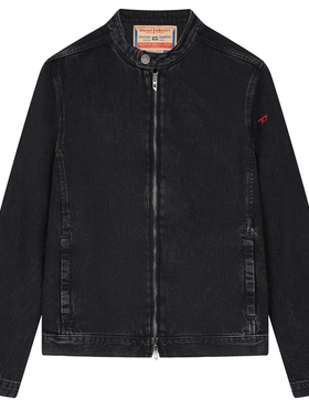 Diesel迪赛 海外直邮 男士潮牌做旧水洗牛仔夹克外套A11574 09P09